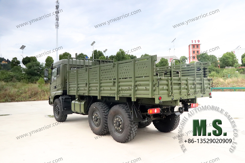 Dongfeng Camión militar Tianjin caja de carga con escalera