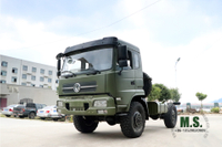 Dongfeng Chasis de camión especial todoterreno 4*4_Modificación de chasis de vehículo especial de cabeza plana 16T y medio_Personalización de chasis de exportación 4WD