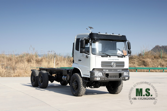 Dongfeng 6*6 Chasis especial gastado_Chasis de vehículo especial todoterreno con tracción en las seis ruedas_Dongfeng Chasis de exportación de 18 toneladas