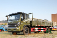 Dongfeng Carro de plataforma 4×2 de una hilera y media DV3 Edición Premium_Camión de plataforma de 9 m_Examen de práctica de autoescuela A2 Vehículo especial