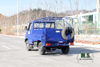 Camión todoterreno IVECO con tracción en las cuatro ruedas azul_4 * 4 Microcamión ligero de una hilera de cabeza corta_Vehículo de exportación para fines especiales