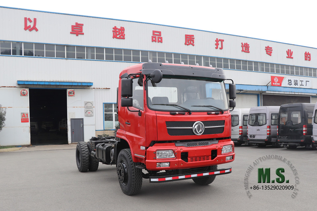 Chasis Volquete 4×2 Dongfeng _Transportador Mina 12T y medio_Chasis Volquete Especial 240 hp para Exportación