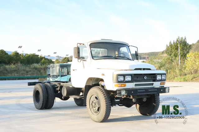 Dongfeng Chasis de camión todoterreno 4WD_EQ1093 Chasis de camión de exportación de cuatro unidades_4*4 Dongfeng Fabricante de modificación de chasis de camión