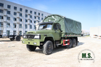 Dongfeng Camión todoterreno EQ2100 6*6_Dongfeng Cabina puntiaguda de una hilera 140 con poste de lona Vehículo_Camión de seis tracción Vehículo especial de exportación