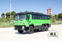 6X6 Dongfeng Autobús todoterreno de 8M_Autobús de rescate de 25 plazas y 210 CV_Autobús especial de exportación con seis unidades