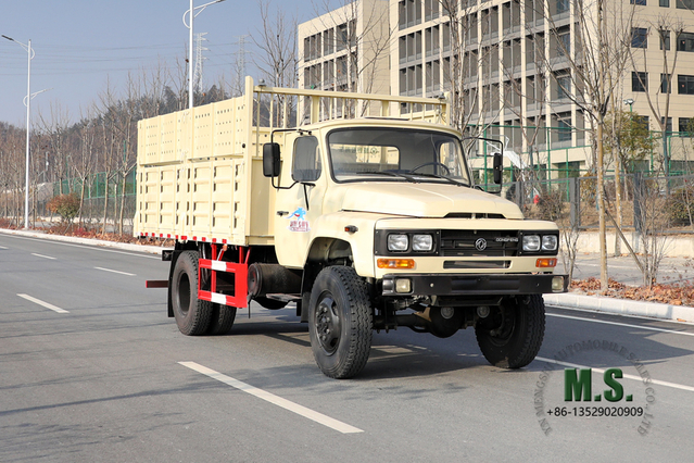 4*4 Dongfeng Camión todoterreno_Cabina de una hilera con cabezal puntiagudo con tracción en las cuatro ruedas_ Dongfeng Camión 4WD Exportación Fabricante de modificaciones de camiones para fines especiales