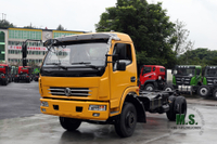 4×2 Dongfeng Chasis de camioneta ligera de 140 HP_Camión diésel pequeño 10T para exportación_Conversión de camión comercial con volante a la izquierda/derecha personalizado