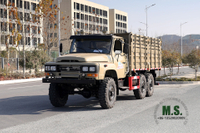 170hp 6×6 Dongfeng EQ2082 Camión volquete Camión volquete _Camiones de minería para sitio de mina con tracción en seis ruedas y cabeza puntiaguda de una hilera_Vehículo para fines especiales de exportación