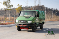 Camión todoterreno IVECO con tracción en las cuatro ruedas 4*4, microcamión ligero de cabeza corta de una sola fila, vehículo de exportación para fines especiales