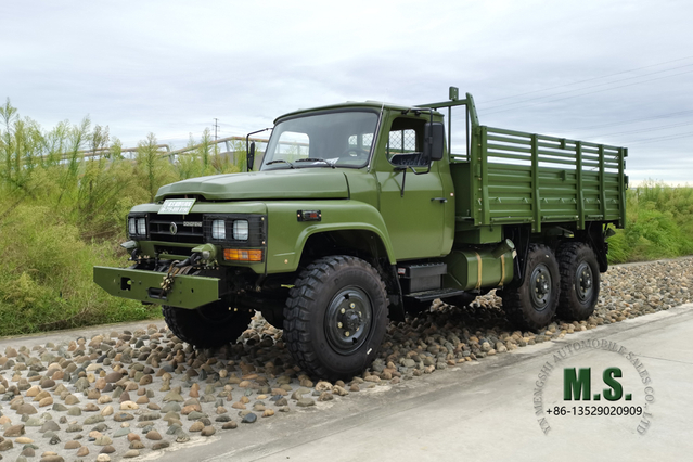 Camión EQ2082E6D 6WD_Dongfeng Camión todoterreno de una hilera de 140 puntas_6×6 Dongfeng Vehículo especial de exportación de camión personalizado