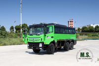 6X6 Dongfeng 8M Bus_210hp Bus de 25 plazas_Six Drive Export Autobús especial