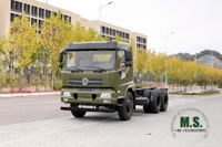 Dongfeng Chasis de camión todoterreno 6*4_Dongfeng Chasis de camión cisterna todoterreno 6x4_Chasis de vehículo especial de exportación de cabeza plana y media