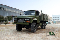 170HP Dongfeng EQ2082E6D Camión 6WD_6 × 6 Camión todoterreno de una hilera puntiaguda_Dongfeng Camión personalizado con tracción en seis ruedas Vehículo de exportación para fines especiales