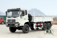 Dongfeng Camión todoterreno 6*6 Camión especial de exportación de vehículos de carga todoterreno forestales de 260 caballos de fuerza