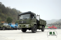  4X4 2070 Dongfeng Camión todoterreno_Camión de transporte con cabina de una hilera y media de cabeza plana con cuatro tracción_Vehículo especial de exportación