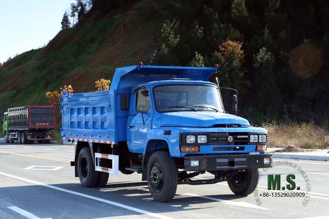 Dongfeng Camión volquete 4×2 _EQ3092 Camión volquete de cabeza larga de servicio liviano de 3.5T _Camión de transporte para minería_ Vehículo especial de exportación