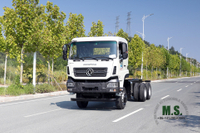 Dongfeng Chasis todoterreno trasero de ocho ruedas y tres ejes 6 * 6_Weichai 350 hp Chasis de camión pesado con tracción en seis ruedas_ Exportación de conversión de chasis de vehículos especiales