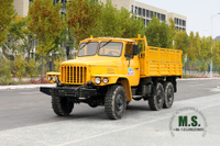 Dongfeng Camión diésel EQ2082 6X6_Camión portador Y25 todoterreno civil de doble cristal de cabeza larga 4T_Tracción en seis ruedas Dongfeng Vehículo de exportación para fines especiales