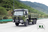 Camión especial todoterreno 6 × 6 Dongfeng 8T a la venta_Camión de exportación con cabina de una hilera y media con tracción en seis ruedas_Fabricante de vehículos de transporte de 260 hp