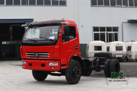 Exportación de chasis de camión pequeño 4 × 2 izquierdo/derecho de 160 HP_Fabricante de conversión de chasis de micro camión_ Dongfeng Conversión de chasis de camión ligero