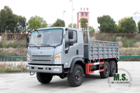 Dongfeng Camión todoterreno de cabeza plana 6WD Actualización de camión EQ140_6×6 'Bobcat' Fabricante de camiones pequeños todoterreno_6*6 Vehículo especial de exportación