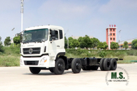 Dongfeng Chasis de camión especial 8*4_4 ejes Dongfeng Chasis comercial_Vehículo especial de exportación de chasis modificado personalizado de servicio pesado 30T