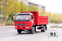 Dongfeng Camión todoterreno 4×2_Camión ligero 5T con cabina de fila única y cabeza plana en venta_Exportación Fabricante de vehículos especiales