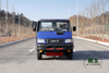 Camión todoterreno IVECO con tracción en las cuatro ruedas azul_4 * 4 Microcamión ligero de una hilera de cabeza corta_Vehículo de exportación para fines especiales