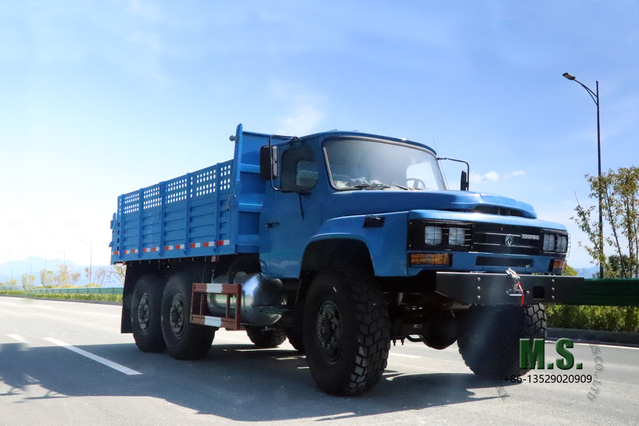 6WD EQ2100 Dongfeng Camión volquete_6*6 5T Diesel Camión volquete de cabeza larga Transportador por carretera_[t0]} Fabricante de camiones especiales de exportación