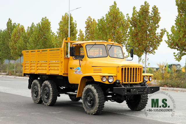 Dongfeng Camión diésel de doble cristal con cabeza larga 6X6_EQ240 Camión todoterreno civil 4T_EQ2082 Vehículo de transporte de tropas todoterreno Y25 con cabeza puntiaguda