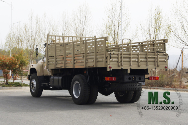 190 caballos de fuerza de 15 toneladas de peso bruto Dongfeng 4x2 CARGO CARGO_CUMMINS MOTOR, 4700 mm Cargo de carga, asientos en la caja de carga, Troops Carrier, ex fabricante militar_ fabricante directo directo