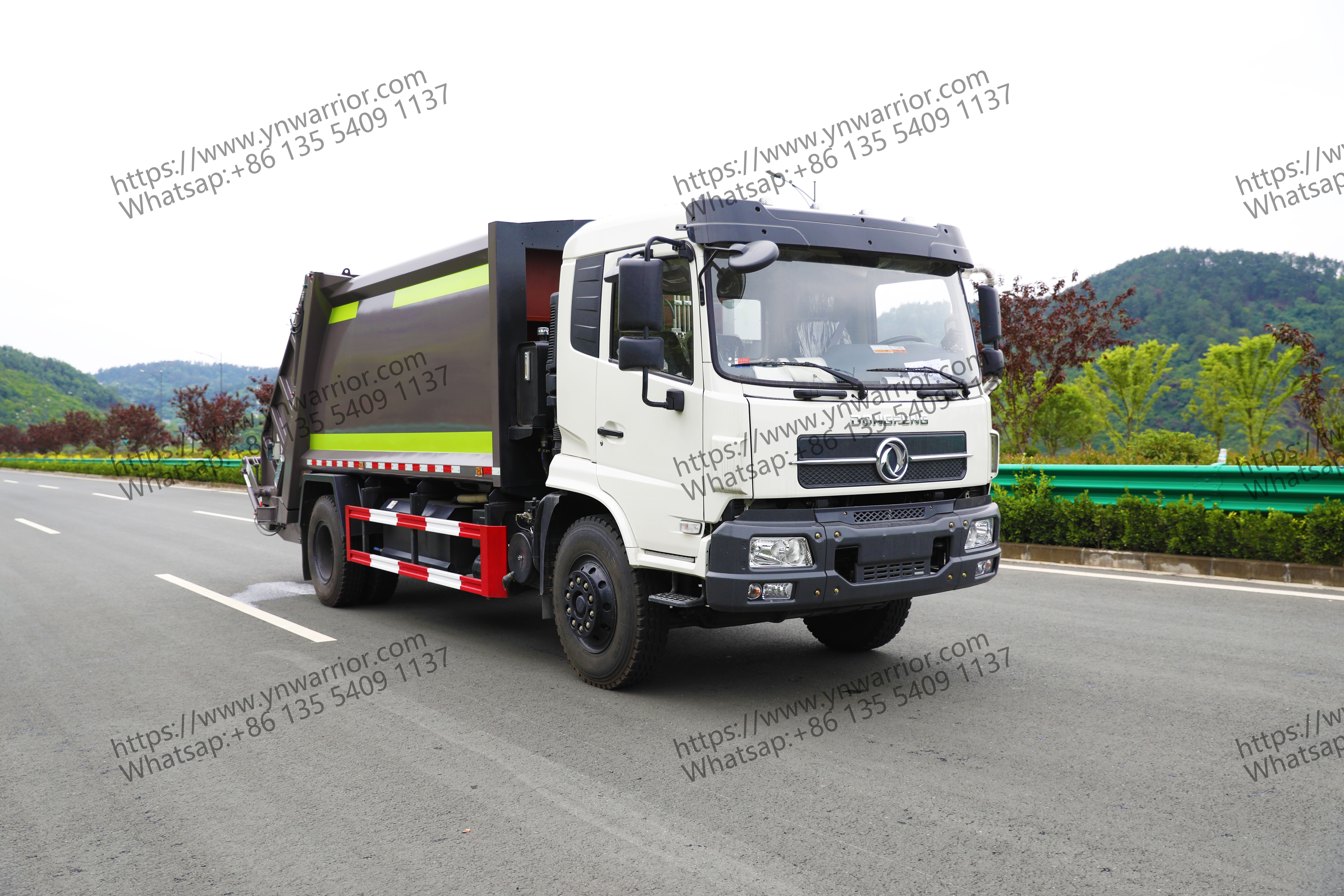 Dongfeng Garbage Truck Factory Direct-Life Direct-Life de la vida real 