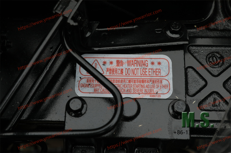 auténtico chino con el motor de cummins casmins para camioneta 