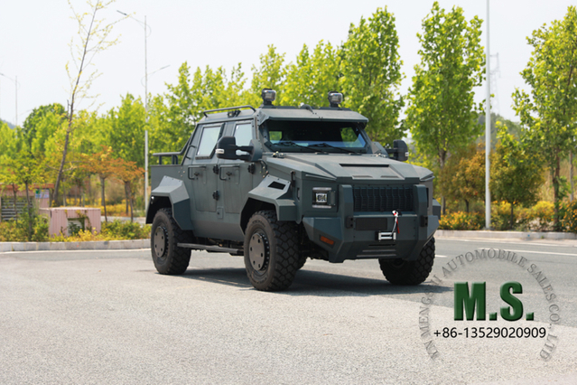 330 caballos de fuerza de 18 toneladas de peso bruto 4x4 Transmisión blindada fuera de carretera_allison, motor Cummins, nivel protector stanag 2, run-ctis_manufacturer directo