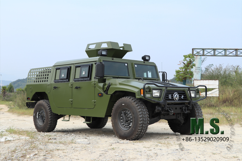 Galería de vehículos y chasis 41: Dongfeng Versión militar Mengshi, eje portal de doble fila.