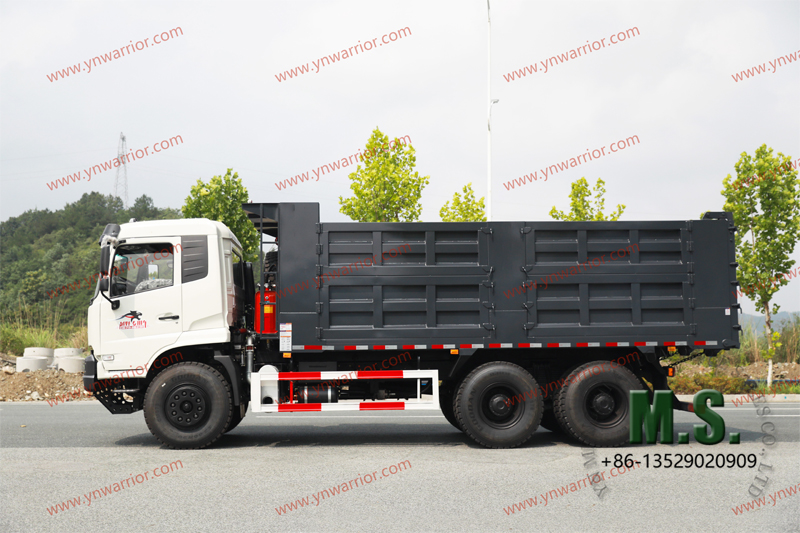 6x4 camión volquete chino 