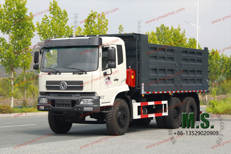 Dongfeng 6x4 camión volquete 