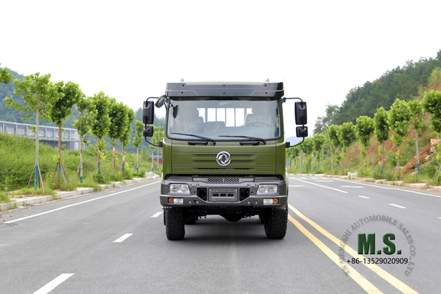 (Sin parachoques)Dongfeng Camión todoterreno 6*6_Camión de transporte todoterreno