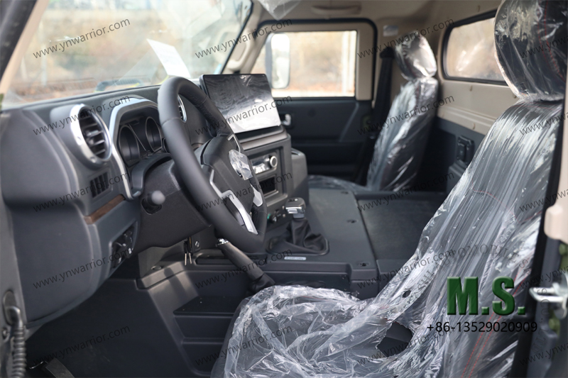 Dongfeng Chasis todoterreno Mengshi 4x4 con cabina dentro de la cabina 