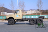 170 caballos de fuerza 10 toneladas Peso bruto 6x6 Todoterreno Dongfeng Chasis de camión antiguo_Motor Cummins con inyección de combustible mecánica, neumáticos traseros dobles, precio bajo, simple y duradero_Directo del fabricante