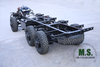 Chasis rodante para autobús de servicio pesado todoterreno 6x6 con masa bruta de 340 caballos de fuerza y ​​25 toneladas_Motor Weichai, Dongfeng, bloqueo del diferencial, CTIS, eje rígido, extremadamente duradero_directo del fabricante