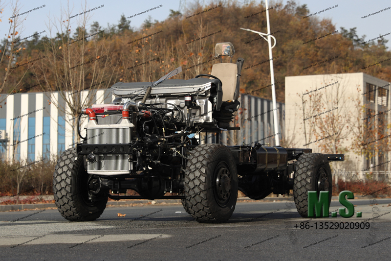 4x4 Off-Road Bare Chassis Military Uso 
