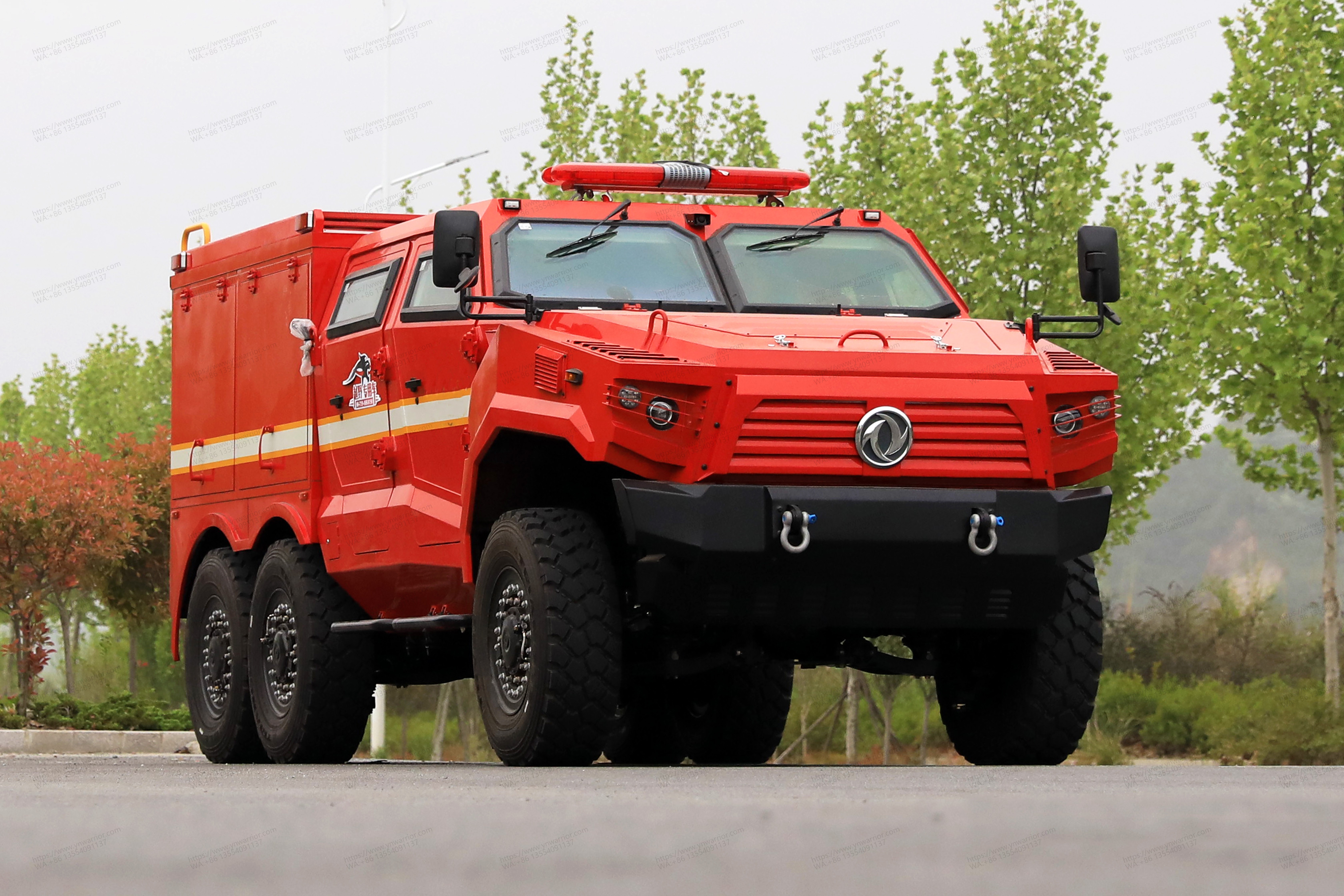 Dongfeng Mengshi 6x6 Vehículo armado todoterreno 