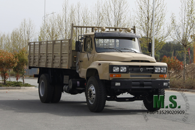 190 caballos de fuerza de 15 toneladas de peso bruto Dongfeng 4x2 CARGO CARGO_CUMMINS MOTOR, 4700 mm Cargo de carga, asientos en la caja de carga, Troops Carrier, ex fabricante militar_ fabricante directo directo