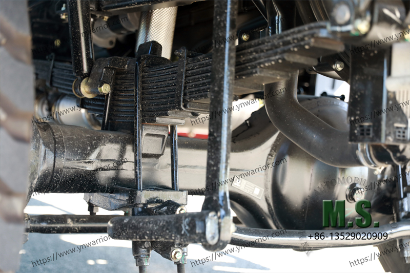 Dongfeng 4x4 camión con Dongfeng eje dana
