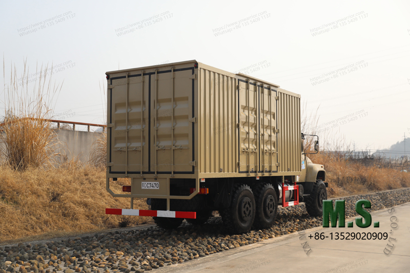 Dongfeng camión tipo de furgoneta en prueba archivada 