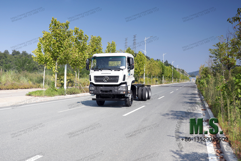Dongfeng 6x6 CHASSIS DE CAMIÓN PESADO Perspectiva delantero RET 