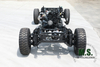 220 caballos de fuerza de 6 toneladas de peso bruto militar servido Dongfeng Mengshi Rolling Chassis_run-Flat, CTIS, transmisión automática, suspensión independiente de doble depósito doble delantero y trasero