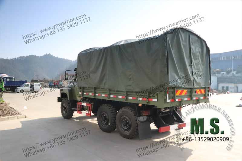 lona 6x6 del camión del ejército chino 