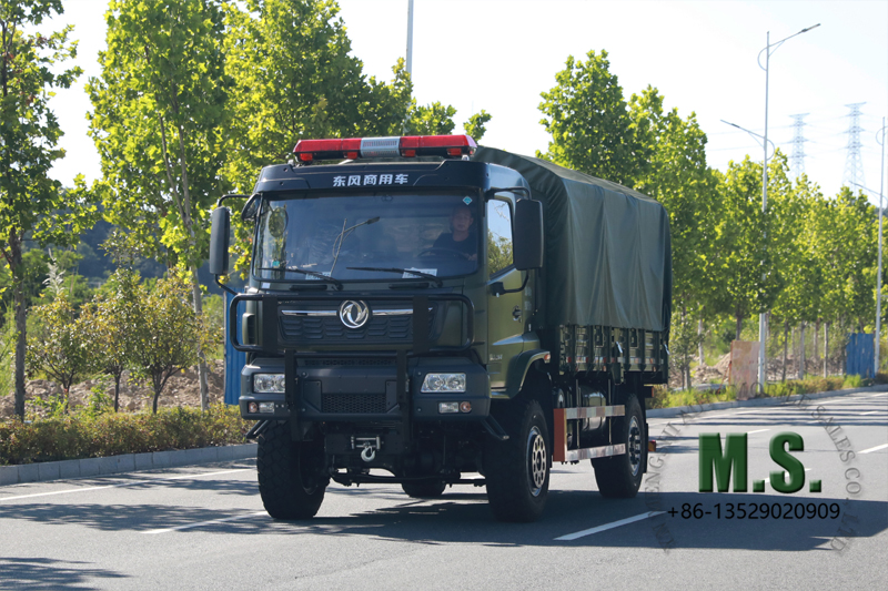 Dongfeng 4x4 Camión de carga de 10 toneladas de peso bruto 